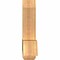 Ekena Millwork Eugene Smooth Timber Gable Bracket, Western Red Cedar, 36"W x 23"H x 5 1/2"D x 5 1/2"F, 15/12 Pitch GBW036X23X0606EUG00SWR - alternate 3